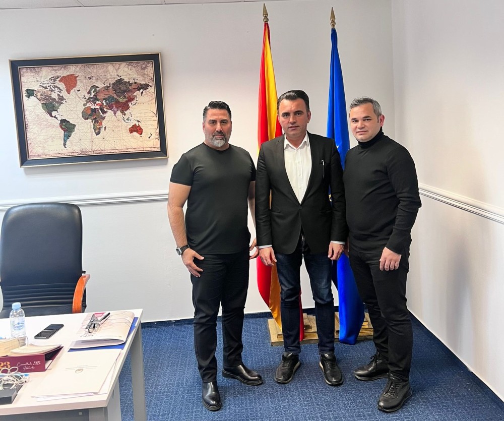 murat hancer kuzey makedonya basbakanlik mustesari muhittin kahveci yi ziyaret etti